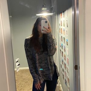Camo sweatshirt!